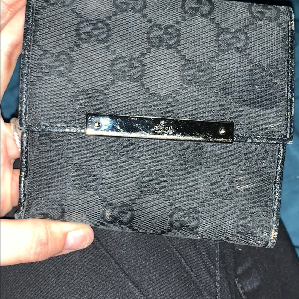Gucci vintage wallet with the monograms all over